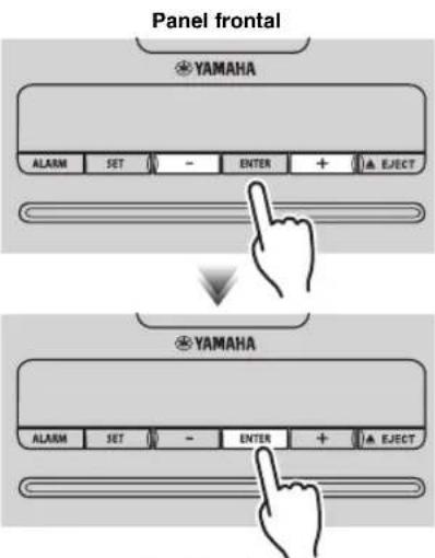 YAMAHA TSXB232 - AJUSTE DEL RELOJ - 2