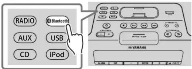 YAMAHA TSXB232 - Bij gebruik van een iPod touch/iPhone/iPad - 1