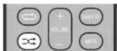 YAMAHA TSXB232 - Uso della riproduzione a ripetizione/ripetizione casuale (solo telecomando) - 2