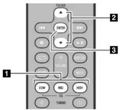 YAMAHA TSXB232 - REGOLAZIONE DELLA TONALITÀ (solo telecomando) - 1