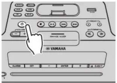 YAMAHA TSXB232 - EINSCHALTEN DES SYSTEMS - 1