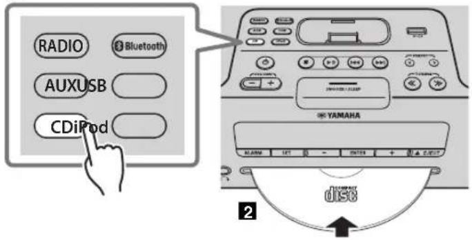 YAMAHA TSXB232 - Wiedergabe einer CD - 1
