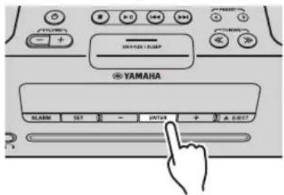 YAMAHA TSXB232 - ◆ Einstellen der Weckzeit und des Weckertyps - 4