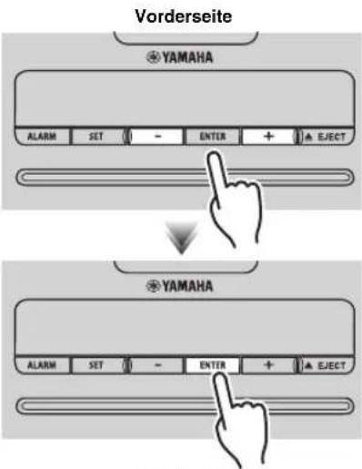 YAMAHA TSXB232 - EINSTELLEN DER UHR - 2