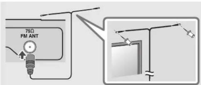 YAMAHA TSXB232 - ③Connettore antenna FM - 1