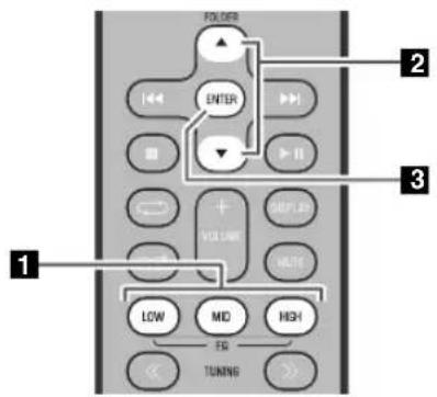 YAMAHA TSXB232 - DE TOON AFSTELLEN (alleen afstandsbediening) - 1