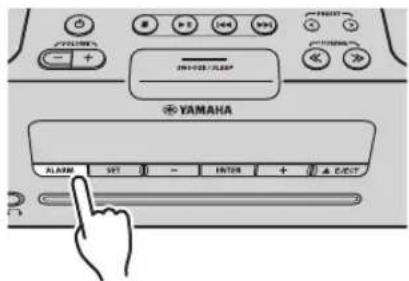 YAMAHA TSXB232 - ◆ Включение и выключение будильника - 1