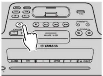 YAMAHA TSXB232 - Mise sous tension du système - 1