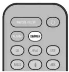 YAMAHA TSXB232 - REGOLAZIONE DELLA LUMINOSITÀ DEL DISPLAY DEL PANNELLO ANTERIORE (solo telecomando) - 1