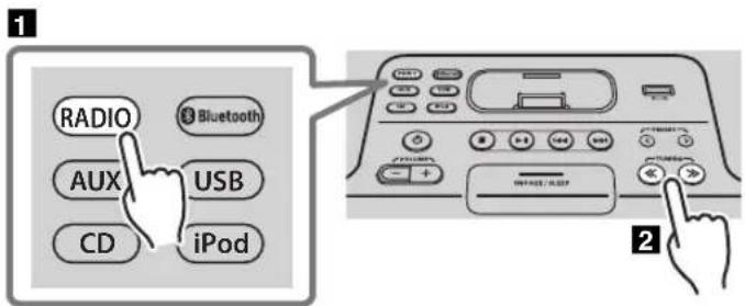 YAMAHA TSXB232 - Selezionare una stazione FM - 1