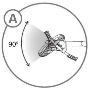 A 90°