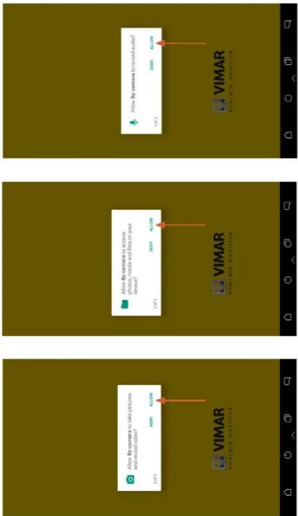 Vimar 01712.1 - Première utilisation de l'application. - 1