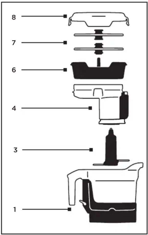 Vitamix VM0215 - Base pour mélangeur - 2