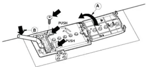 WHIRLPOOL AKT 801NE - CONNECTION TO THE TERMINAL BLOCK - 1