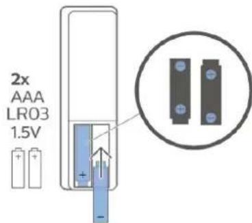 PHILIPS 70PUS8007 - Mπαταρίες - 1