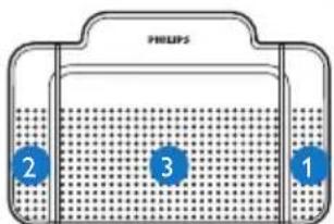PHILIPS Foot control ACC2320 - Fußschalter ACC2310 / ACC2320 - 2
