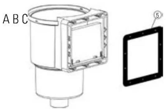 GRE 790087 - BEVESTIGING VAN DE SKIMMER - 1
