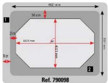 GRE 790087 - GROUND LAYOUT - TRAZADO EN EL TERRENO - TRACE AU SOL - ABSTECKEN AUF DEM BODEN - 6