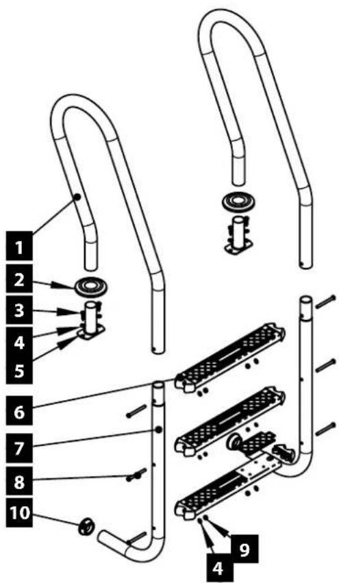 GRE 790087 - PIASTRA SOTTO I BORDI (4X40) (*) - 5