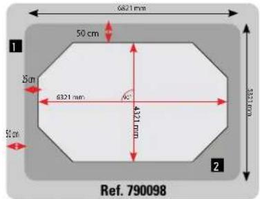 GRE 790087 - TRACCIATURA NEL SUOLO - GRONDLIJEN UITZETTEN - TRAÇADO NO SOLO - 6