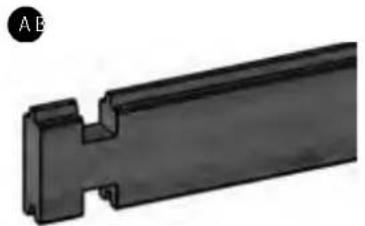 GRE 788032 - Piscine bois RL 551X351 H119 all - 8 pans - 4