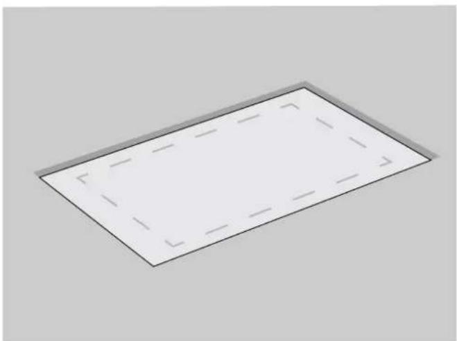 GRE 790096 - Vous pouvez implanter votre piscines selon 3 possibilités: - 3