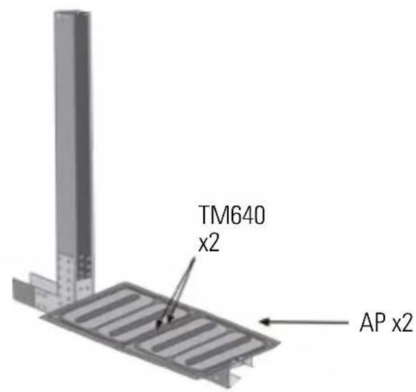 GRE 790096 - ASSEMBLY OF THE CROSSBASE AND THE COLUMNS - 3
