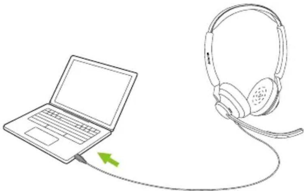JABRA Engage 50 II - Connecter directement à un ordinateur - 1