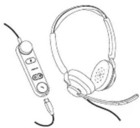 JABRA Engage 50 II - Modèle stéréo - 2