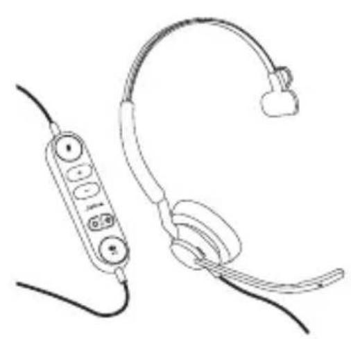 JABRA Engage 40 - Version stéréo - 2
