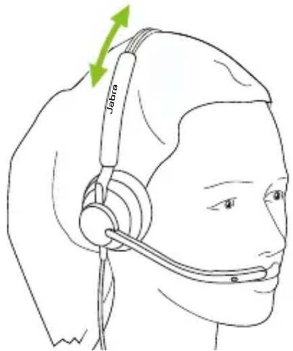 JABRA Engage 40 - Instructions de port - 1
