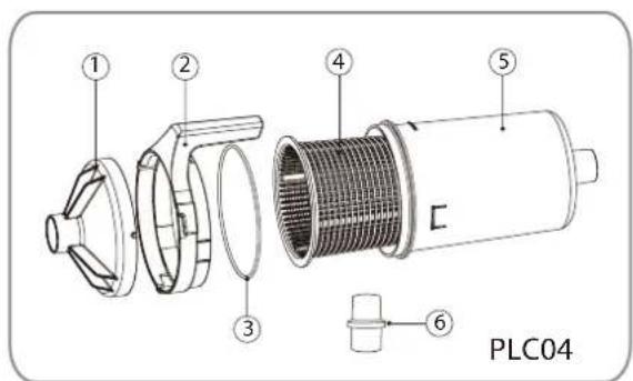 GRE PFAC17 - Préfiltre pour aspirateur (notice de montage) - 1