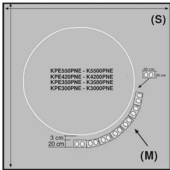 GRE KPE300NPNE - Profil d'extrusion guide de la piscine (PGTI) - 1