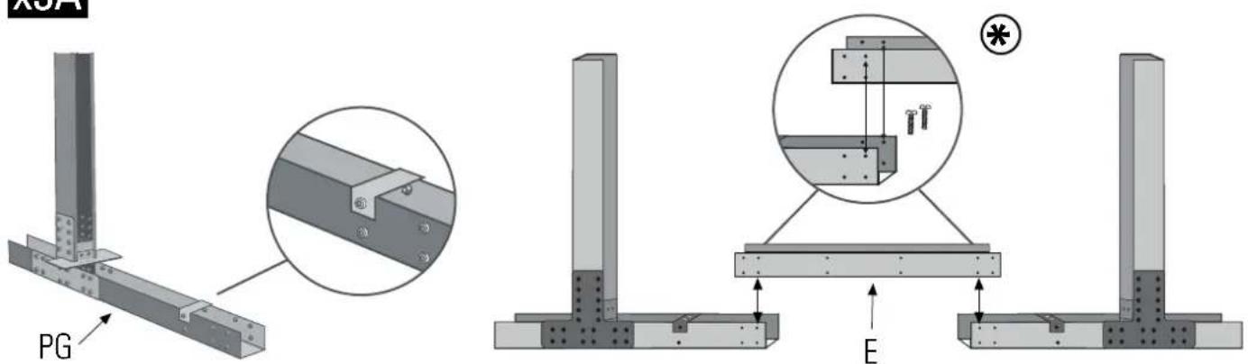 GRE KPBRC620 - MONTAJE DE LAS TRAVIESAS Y DE LAS COLUMNAS - 1