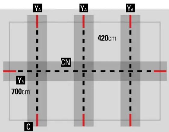 GRE KPBRC620 - B2 ANBRINGUNG AUF BETONPFEILERN - 1