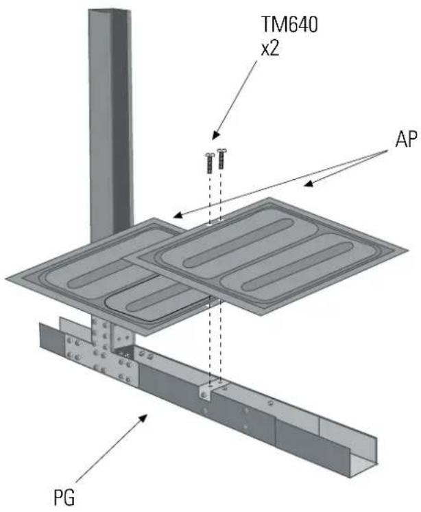 GRE KPBRC620 - VERBINDUNG DER QUERLEISTEN UND SÄULEN - 2