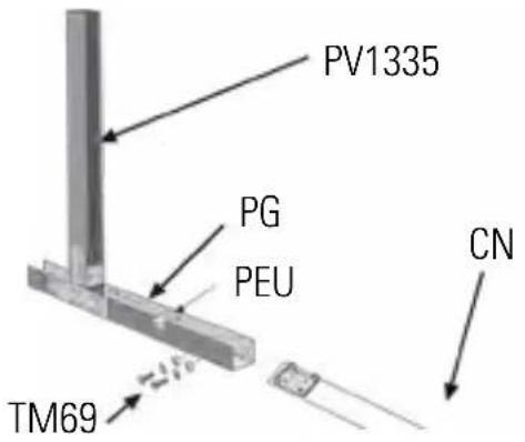 GRE KPBRC620 - MONTAJE DE LAS CORREAS METÁLICAS - 1