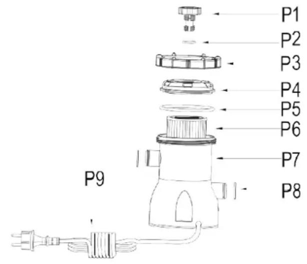 GRE CFS20 - WIDOK ZESPOŁU ROZEBRANEGO - 1