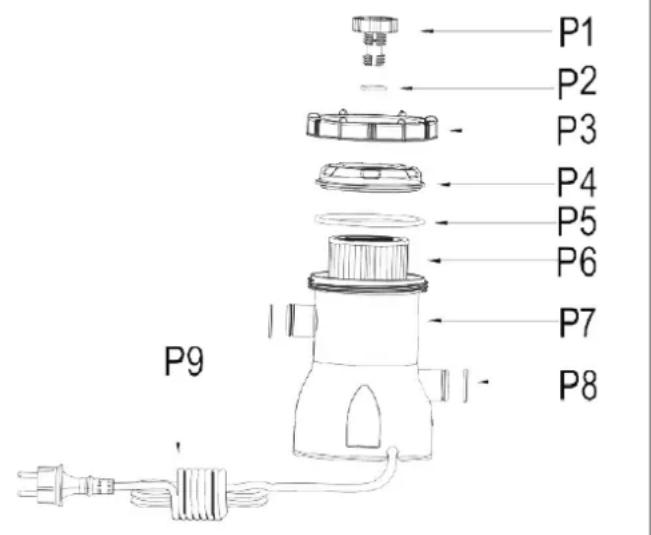 GRE CFS20 - SCHEMA VISTA ESPLOSA - 1