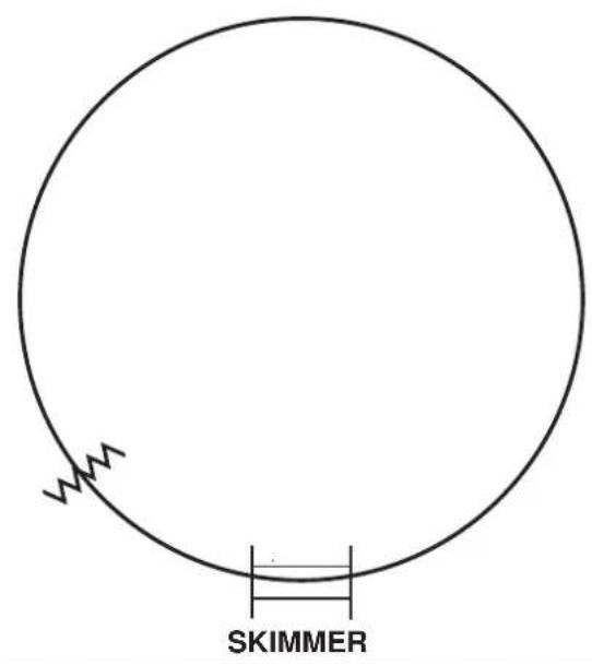 GRE KPE550NPNE - Profil d'extrusion guide de la piscine (PGTI) - 2