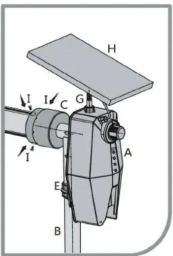 GRE SCR55 - 3- HOW TO ASSEMBLE THE ELECTRIC MACHINE ON YOUR MANUAL POOL COVER REEL - 30