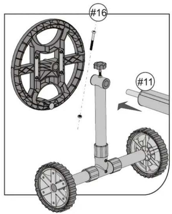 GRE SCR55 - MASINA ELECTRICA TREBUIE ASAMBLATA PE CEALALTA LATURA A ROTII MANUALE. - 35