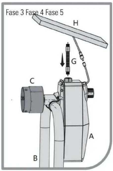 GRE SCR55 - Montarla sul telaio a U della bobina di copertura della piscina - 3