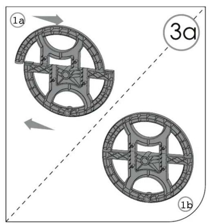 GRE SCR55 - MASINA ELECTRICA TREBUIE ASAMBLATA PE CEALALTA LATURA A ROTII MANUALE. - 24