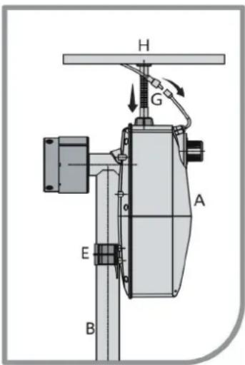 GRE SCR55 - 3- HOW TO ASSEMBLE THE ELECTRIC MACHINE ON YOUR MANUAL POOL COVER REEL - 44