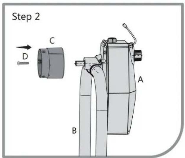 GRE SCR55 - 3- HOW TO ASSEMBLE THE ELECTRIC MACHINE ON YOUR MANUAL POOL COVER REEL - 7