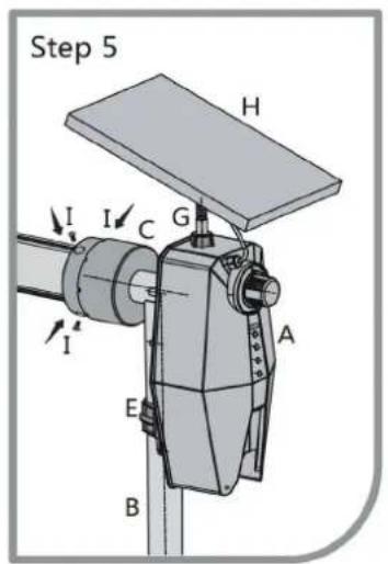 GRE SCR55 - 3- HOW TO ASSEMBLE THE ELECTRIC MACHINE ON YOUR MANUAL POOL COVER REEL - 5