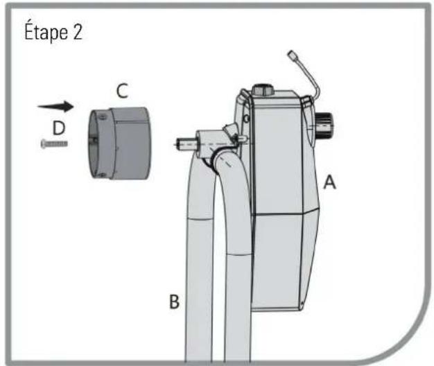 GRE SCR55 - Si le support de l'enrouleur présente une forme en t : - 5
