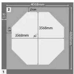 GRE 790302 - - ABSTECKEN Auf DEM BODEN - TRACCIATURA NEL SUOLO - GRONDLIJNEN UITZETTEN - TRACING NO SOLO - 2
