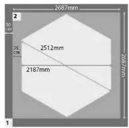 GRE 790302 - - ABSTECKEN Auf DEM BODEN - TRACCIATURA NEL SUOLO - GRONDLIJNEN UITZETTEN - TRACING NO SOLO - 4